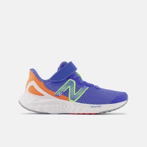Zapatos New Balance Fresh Foam Arishi v4 Bungee Lace with Hook and Loop Strap Niños Azules | EC 1139BC