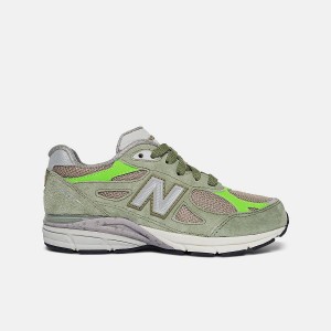 Zapatos New Balance Patta x 990v3 Niños Gris Verde | EC 1149IS