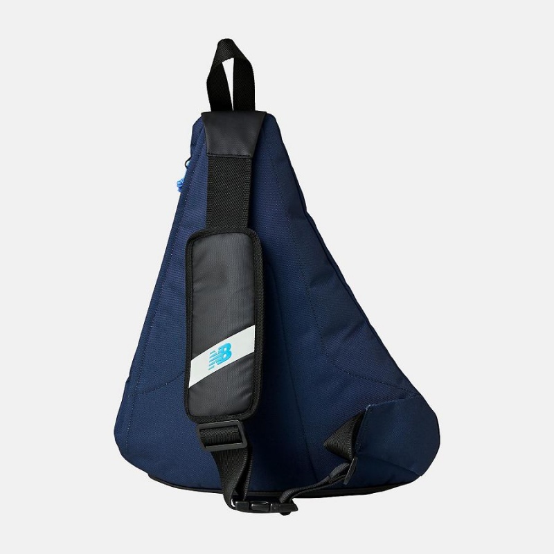 Bolsas New Balance Athletics Large Sling Hombre Azules | EC 1191BC