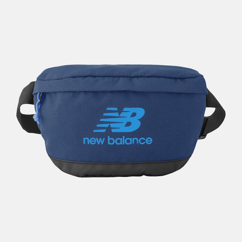 Bolsas New Balance Athletics Waist Mujer Azules | EC 1943CE