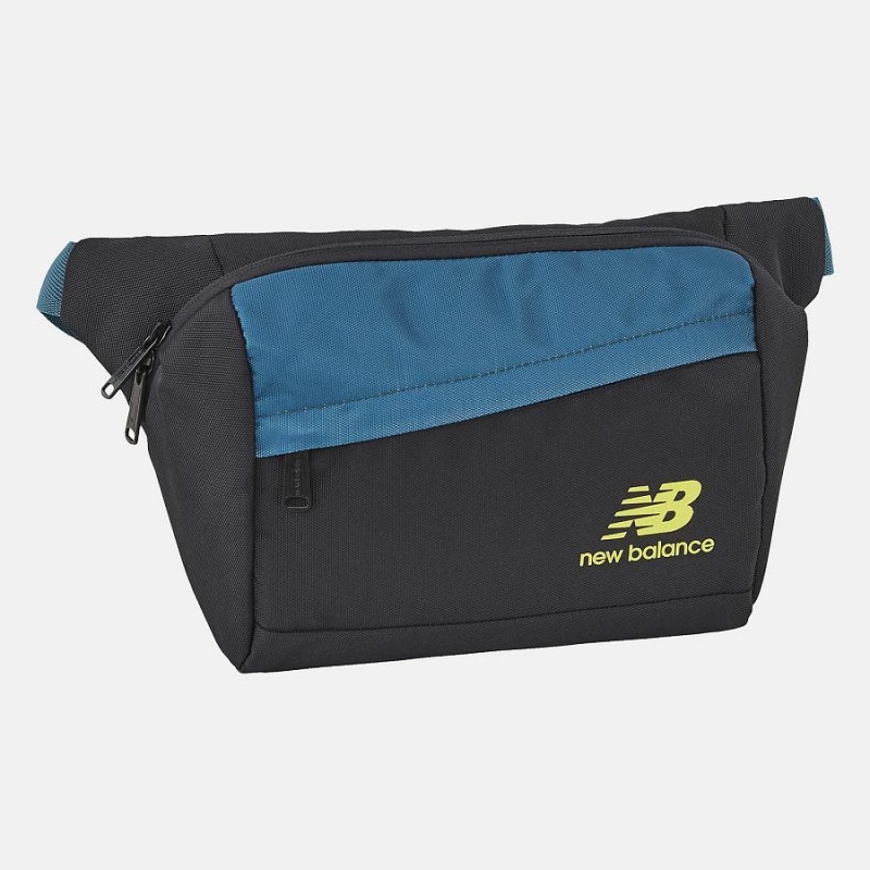 Bolsas New Balance Essentials Waist Hombre Negras Azules | EC 1199YU