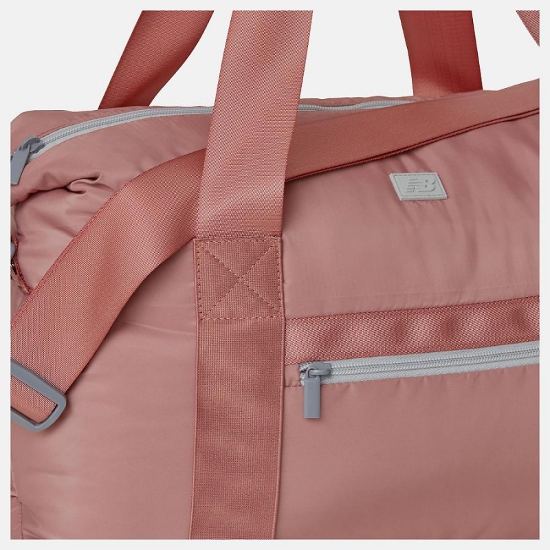 Bolsas New Balance Medium Duffel Mujer Rosas | EC 1953YU