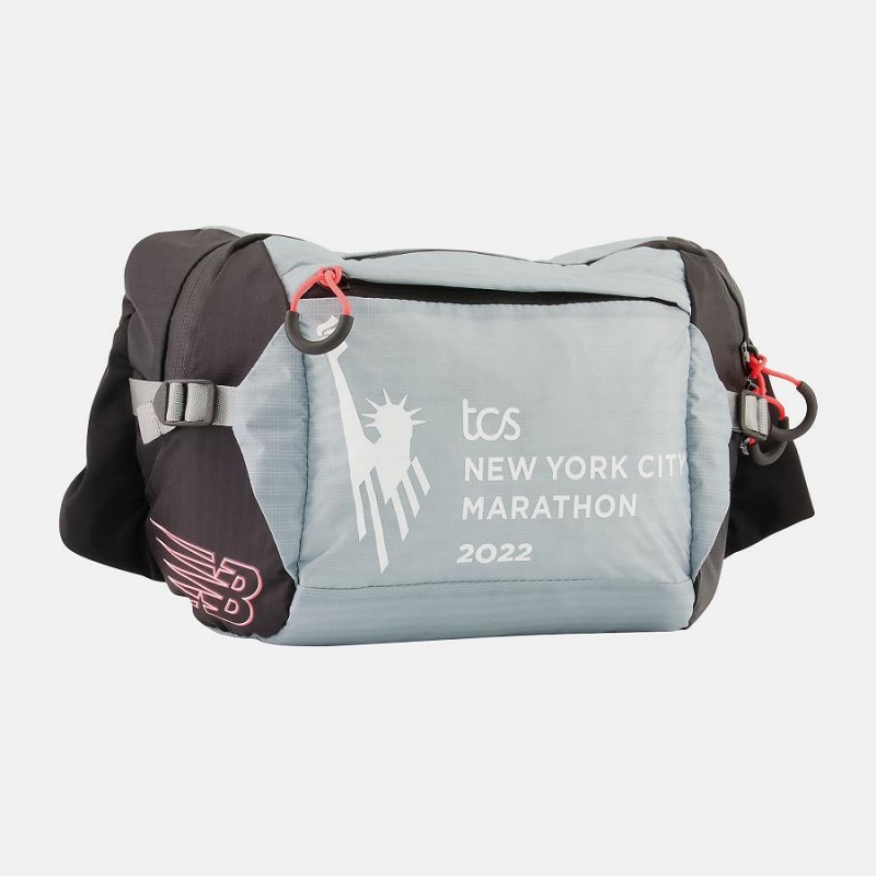 Bolsas New Balance NYC Marathon Waist Hombre Azules Claro | EC 1205SO