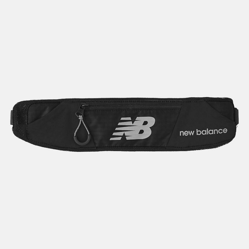 Bolsas New Balance Running Accessory Belt Hombre Negras | EC 1206DN