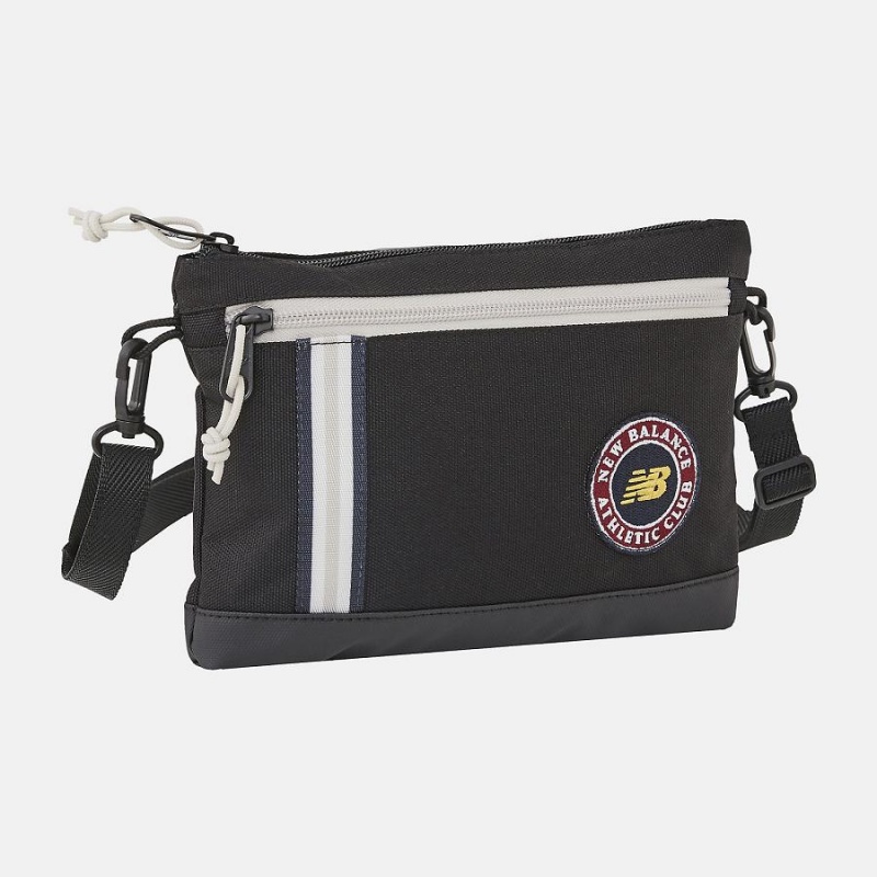Bolsas New Balance Urban Sling Hombre Negras | EC 1211KI