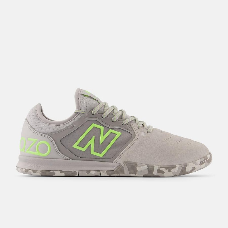 Botas de Futbol New Balance Audazo v5+ Pro Suede IN Mujer Blancas | EC 2517JJ