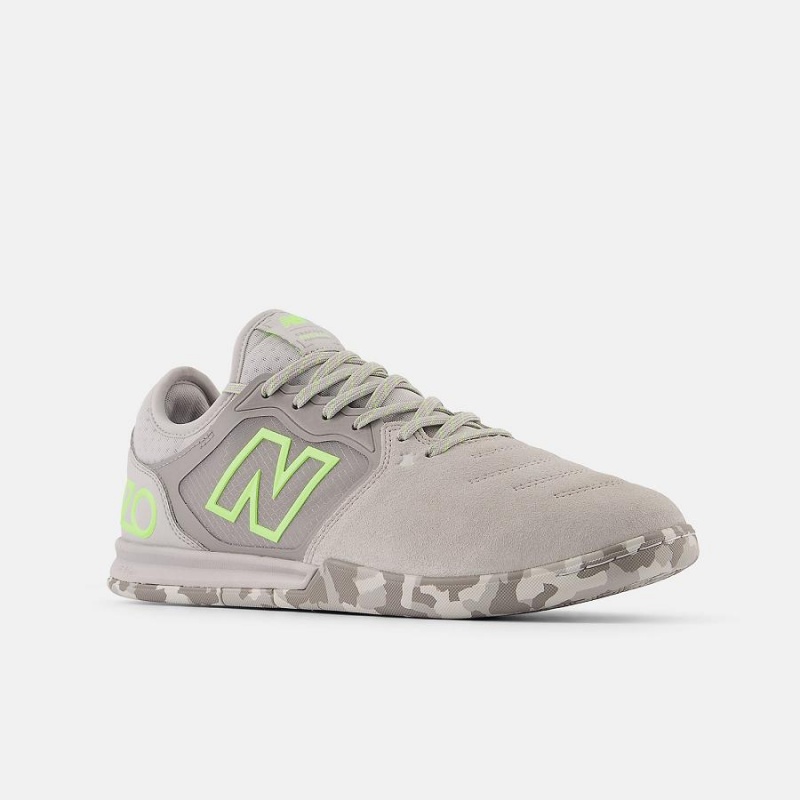 Botas de Futbol New Balance Audazo v5+ Pro Suede IN Hombre Gris | EC 1914LH