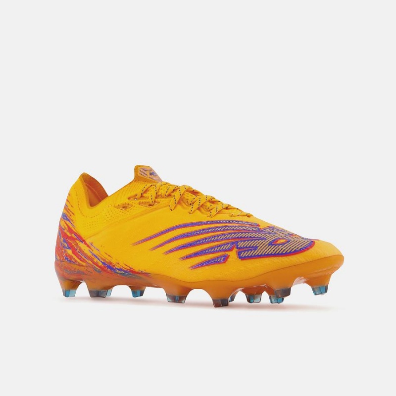 Botas de Futbol New Balance Furon v6+ Pro FG Mujer Amarillo | EC 2518HK
