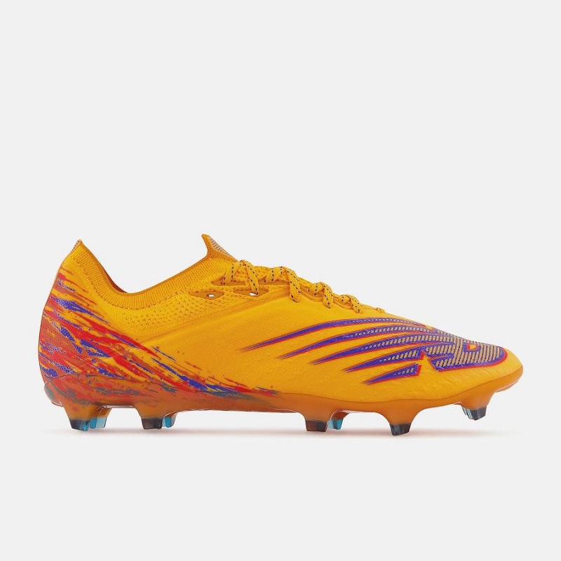 Botas de Futbol New Balance Furon v6+ Pro FG Mujer Amarillo | EC 2518HK
