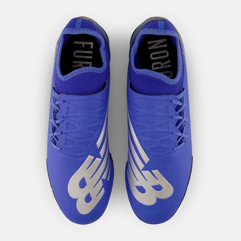 Botas de Futbol New Balance Furon v7 Dispatch TF Mujer Azules | EC 2521DN