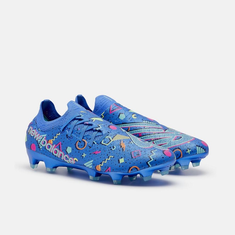 Botas de Futbol New Balance Raheem Sterling Furon v7 Pro FG Route to Success Hombre Azules | EC 1922QZ