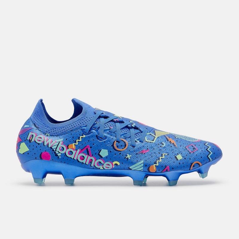 Botas de Futbol New Balance Raheem Sterling Furon v7 Pro FG Route to Success Hombre Azules | EC 1922QZ