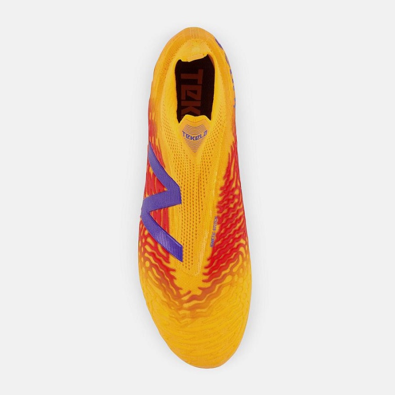 Botas de Futbol New Balance Tekela v3+ Pro FG Hombre Amarillo | EC 1926TV