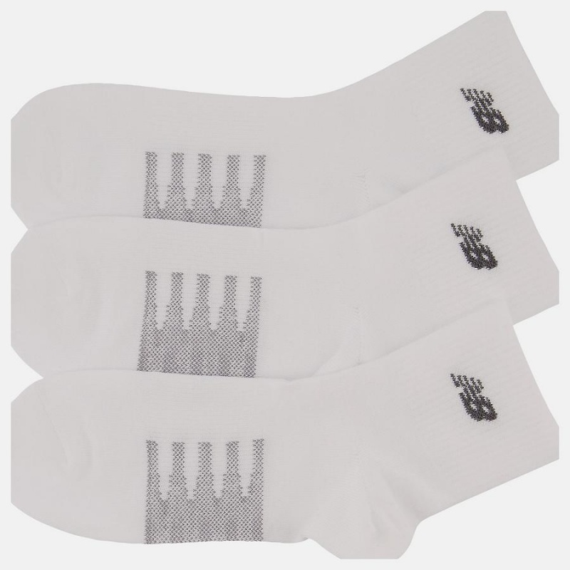 Calcetines New Balance Coolmax Thin Quarter 2 Pack Mujer Blancas | EC 2032UT