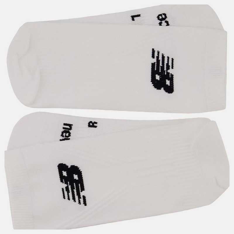 Calcetines New Balance Run Flat Knit Crew 1 Pair Hombre Creme | EC 1289KI