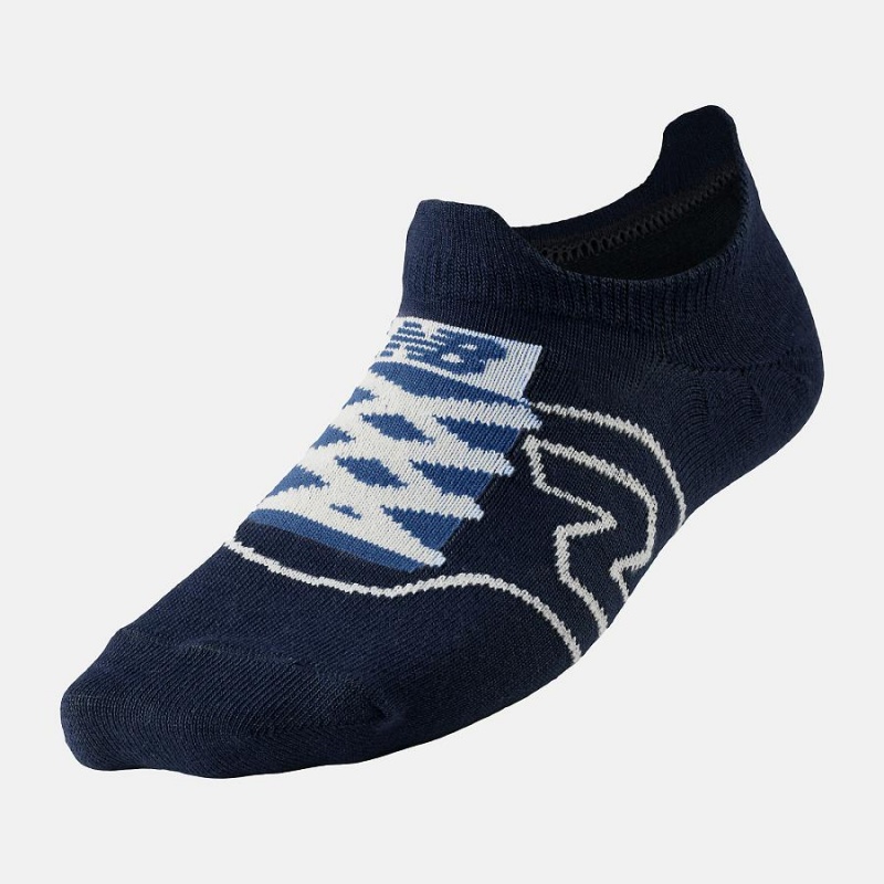 Calcetines New Balance Sneaker Fit No Show 1 Pair Mujer Azules | EC 2050NB