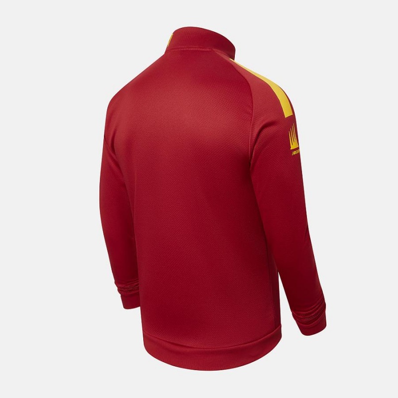 Chaquetas New Balance AS Roma Pre-Game Hombre Rojas | EC 1345CE
