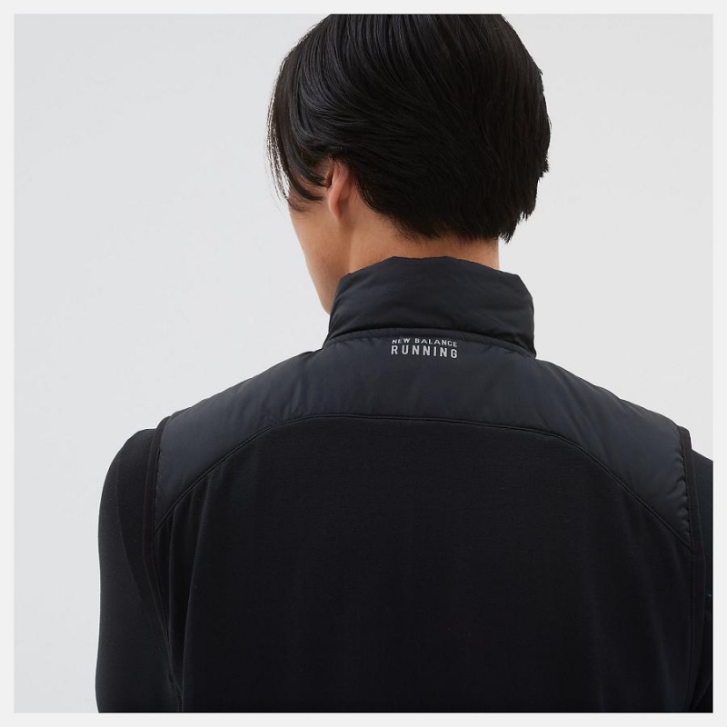 Chaquetas New Balance Heat Grid Hombre Negras | EC 1354TV