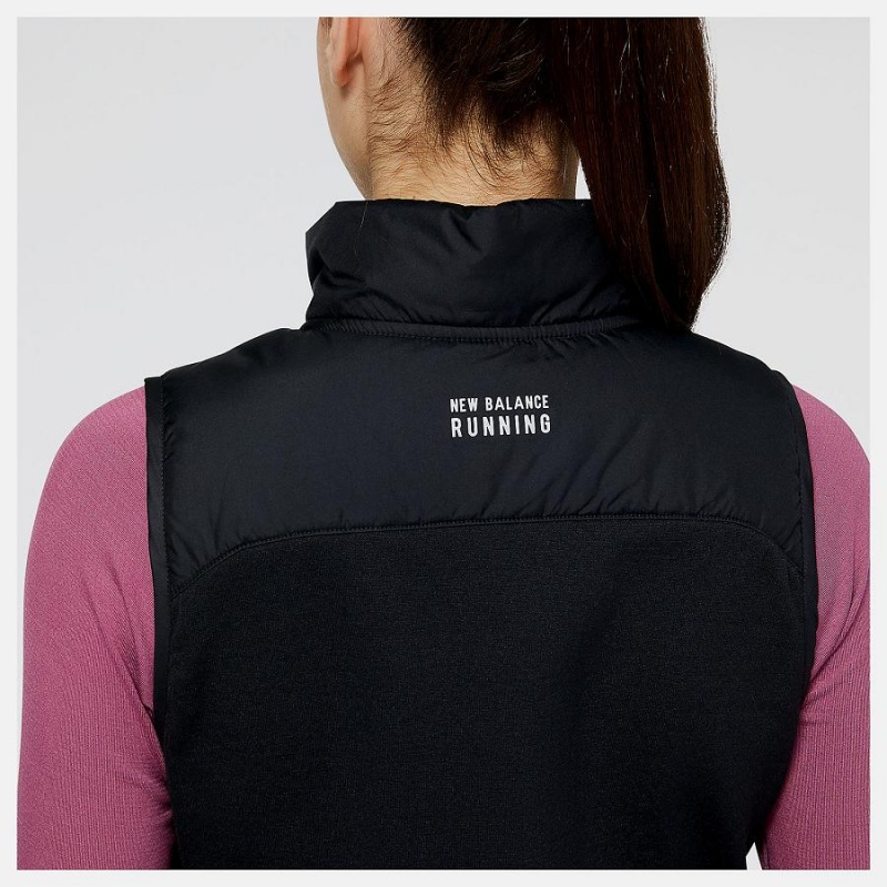 Chaquetas New Balance Heat Grid Mujer Negras | EC 2065FM