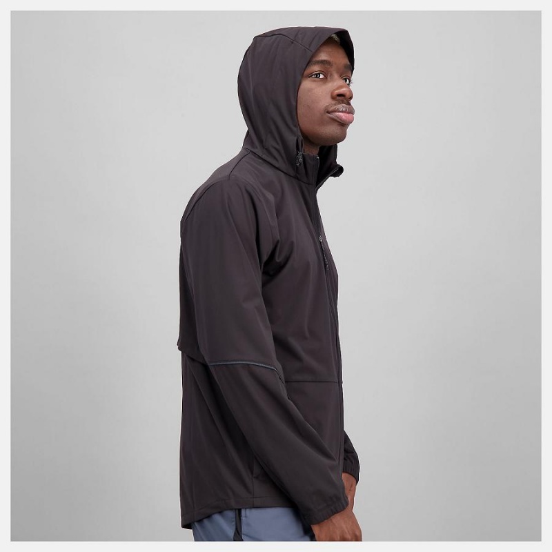 Chaquetas New Balance Impact Run Water Defy Hombre Negras | EC 1357IS