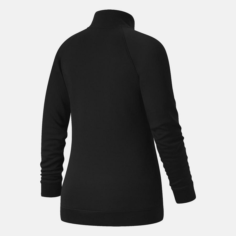 Chaquetas New Balance Knit Training Mujer Negras | EC 2069KI