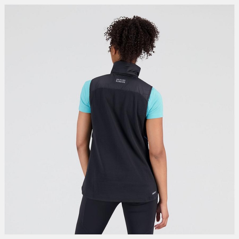 Chaquetas New Balance NYC Marathon Heat Grid Mujer Negras | EC 2076NB