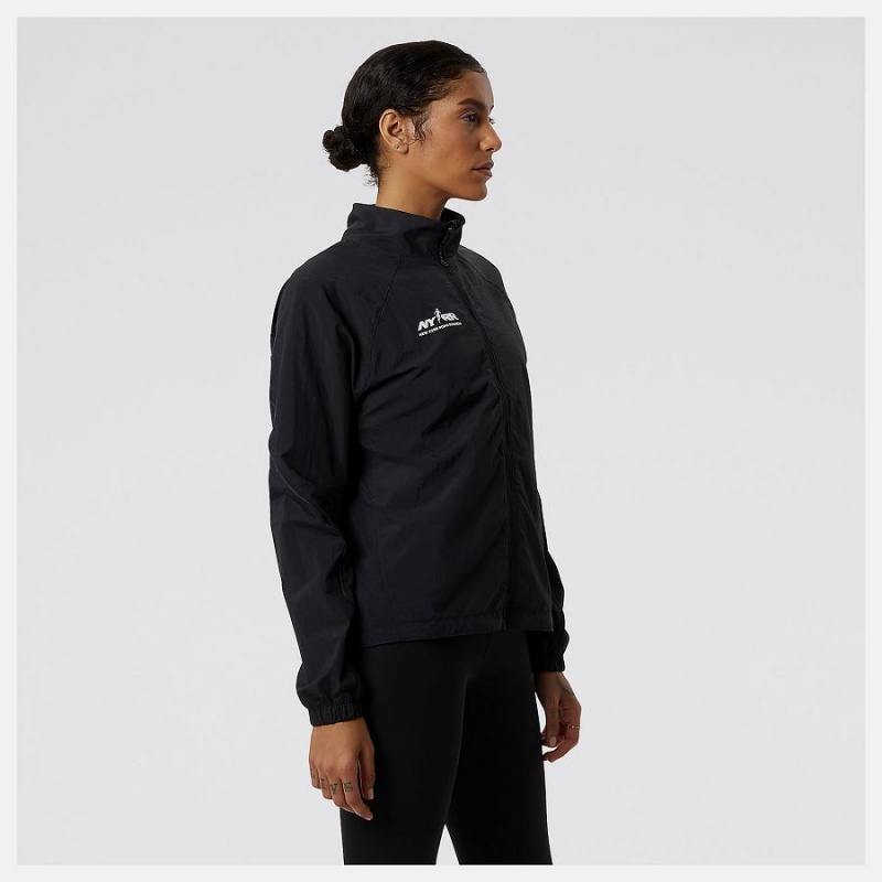 Chaquetas New Balance Run For Life Impact Run Mujer Negras | EC 2085IS