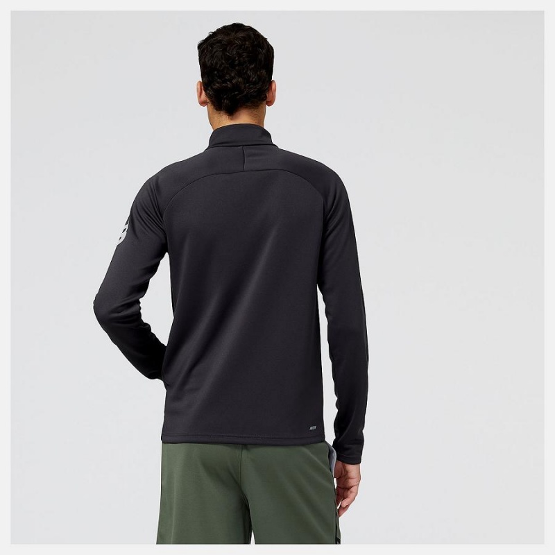 Chaquetas New Balance Tenacity Football Training Track Hombre Negras | EC 1375MA