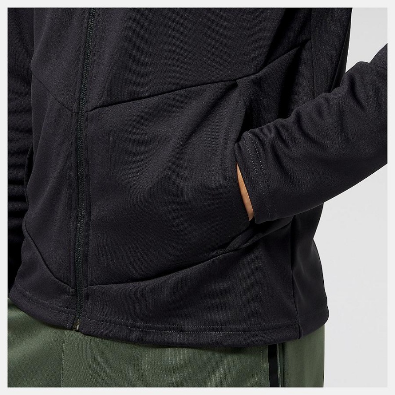 Chaquetas New Balance Tenacity Football Training Track Hombre Negras | EC 1375MA