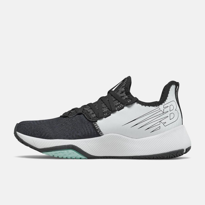 Cross Training Shoes New Balance FuelCell 100 Mujer Negras Blancas | EC 2467GL
