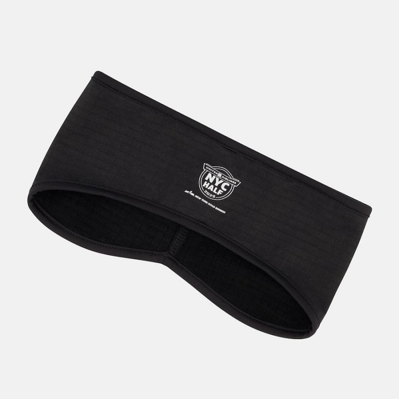 Diadema New Balance Grid Fleece Mujer Negras | EC 2008OR