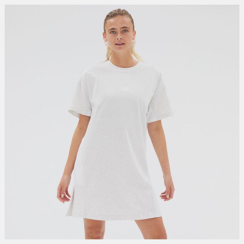 Falda New Balance Athletics Dress Mujer Blancas | EC 2157WY