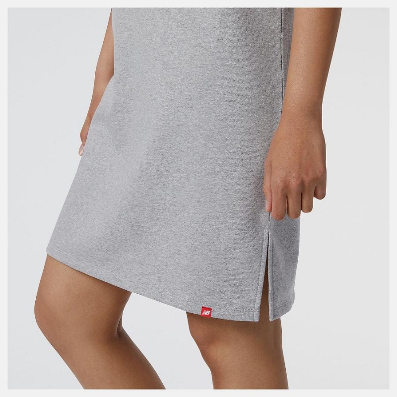 Falda New Balance Essentials Dress Mujer Plateadas | EC 2159RW
