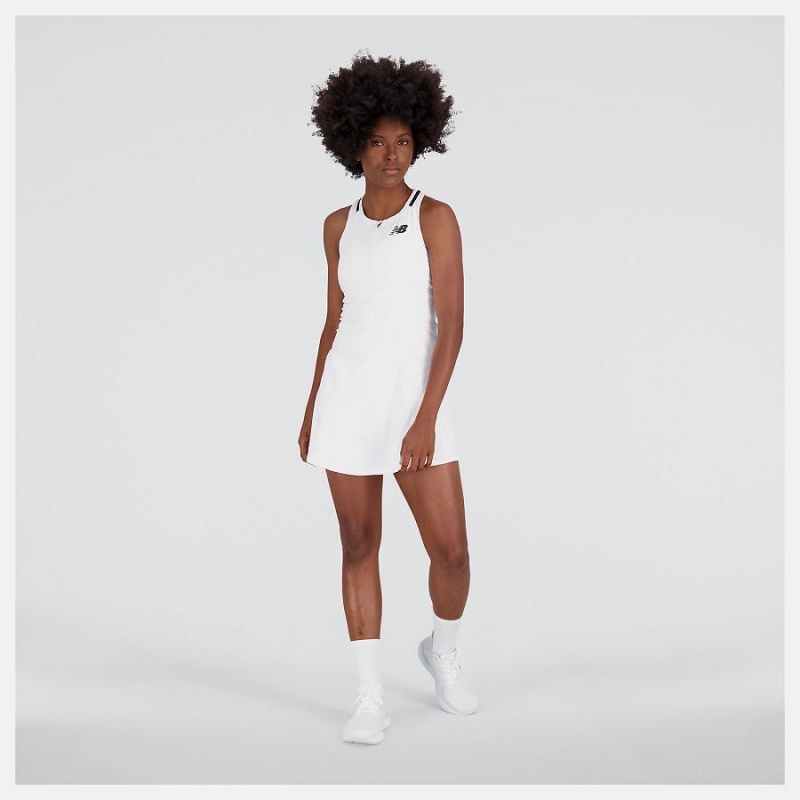 Falda New Balance Tournament Dress Mujer Blancas | EC 2160TV