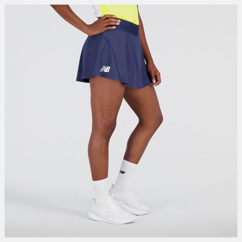 Falda New Balance Tournament Skort Mujer Azules | EC 2161YU