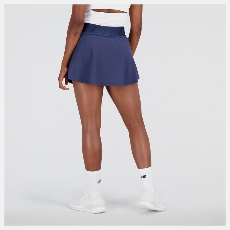 Falda New Balance Tournament Skort Mujer Azules | EC 2161YU