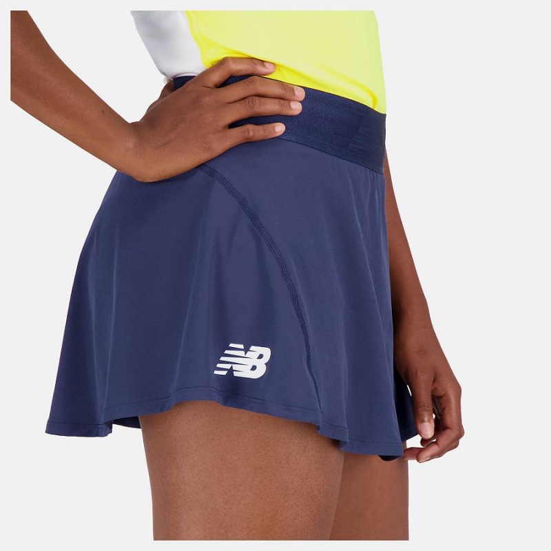 Falda New Balance Tournament Skort Mujer Azules | EC 2161YU