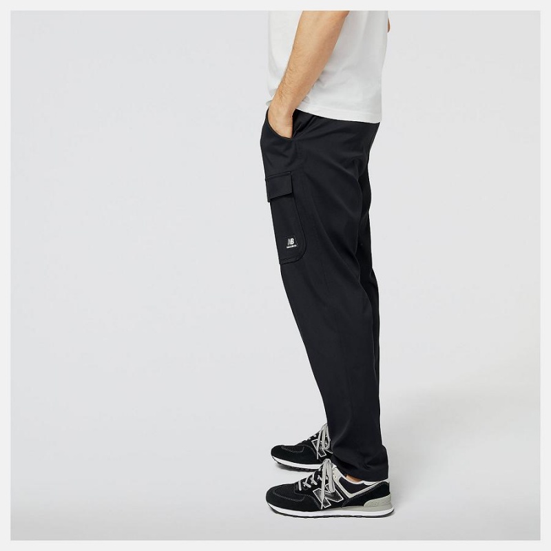 Pantalon New Balance AT Utility Cargo Hombre Negras | EC 1384OR