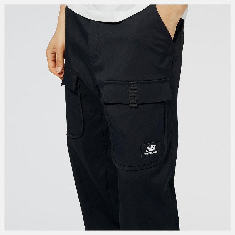 Pantalon New Balance AT Utility Cargo Hombre Negras | EC 1384OR