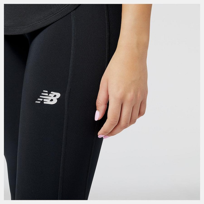 Pantalon New Balance Accelerate Tight Mujer Negras | EC 2088AP