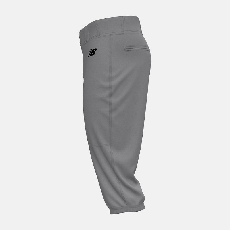 Pantalon New Balance Adversary 2 Baseball Solid Knicker Athletic Hombre Gris | EC 1382UT