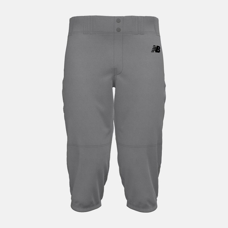 Pantalon New Balance Adversary 2 Baseball Solid Knicker Athletic Hombre Gris | EC 1382UT