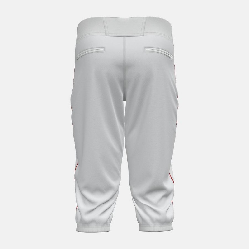 Pantalon New Balance Adversary 2 Baseball Piped Knicker Athletic Hombre Blancas | EC 1379RW
