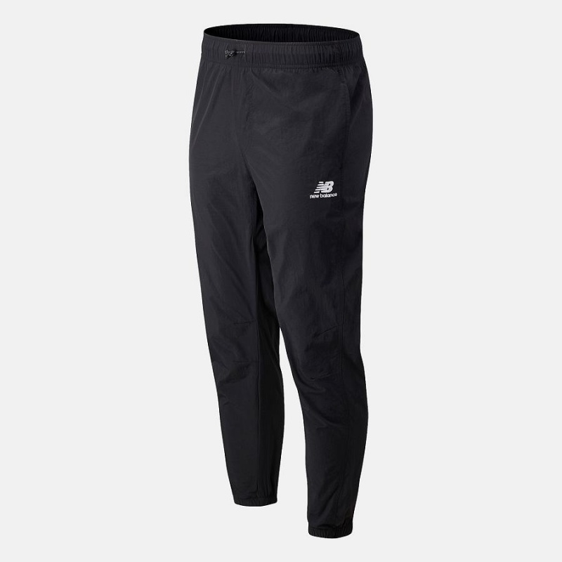 Pantalon New Balance Athletics Higher Learning Wind Hombre Negras | EC 1385PQ