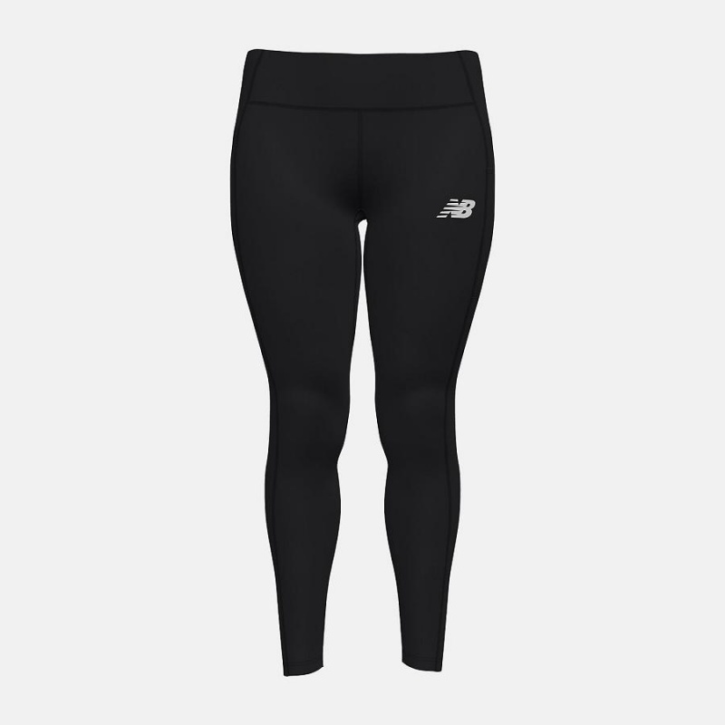 Pantalon New Balance Athletics Tight 2.0(Boston College) Mujer Negras | EC 2094JJ