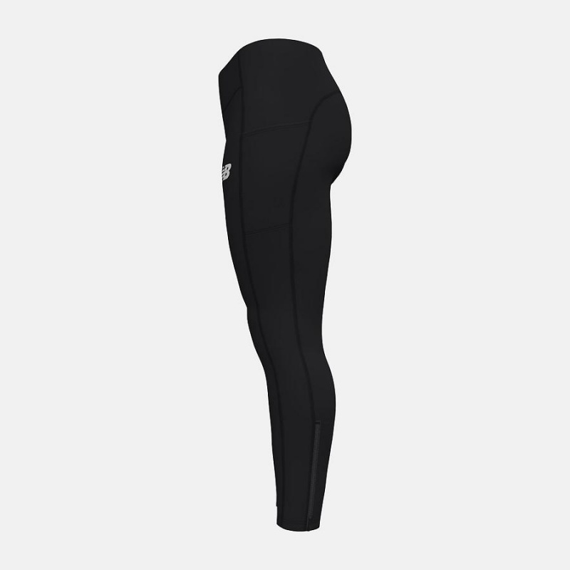 Pantalon New Balance Athletics Tight 2.0(Boston College) Mujer Negras | EC 2094JJ