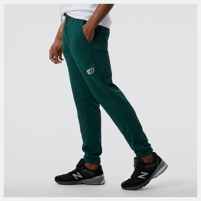 Pantalon New Balance Essentials Magnify Fleece Hombre Negras | EC 1391HK