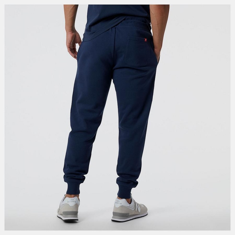 Pantalon New Balance Essentials Metallic Sweatpant Hombre Negras | EC 1392JJ
