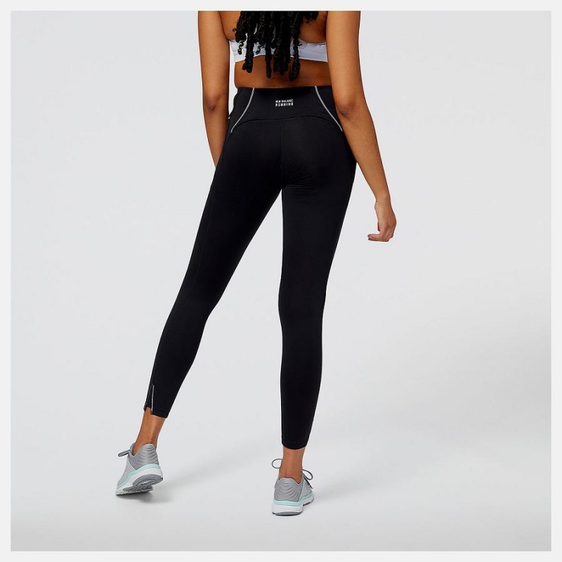 Pantalon New Balance Impact Run Heat Tight Mujer Negras | EC 2103MA