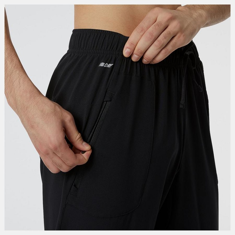 Pantalon New Balance Impact Run Woven Hombre Negras | EC 1399BC
